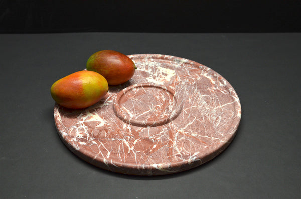 EL-MO FN Marble Fruit Plate